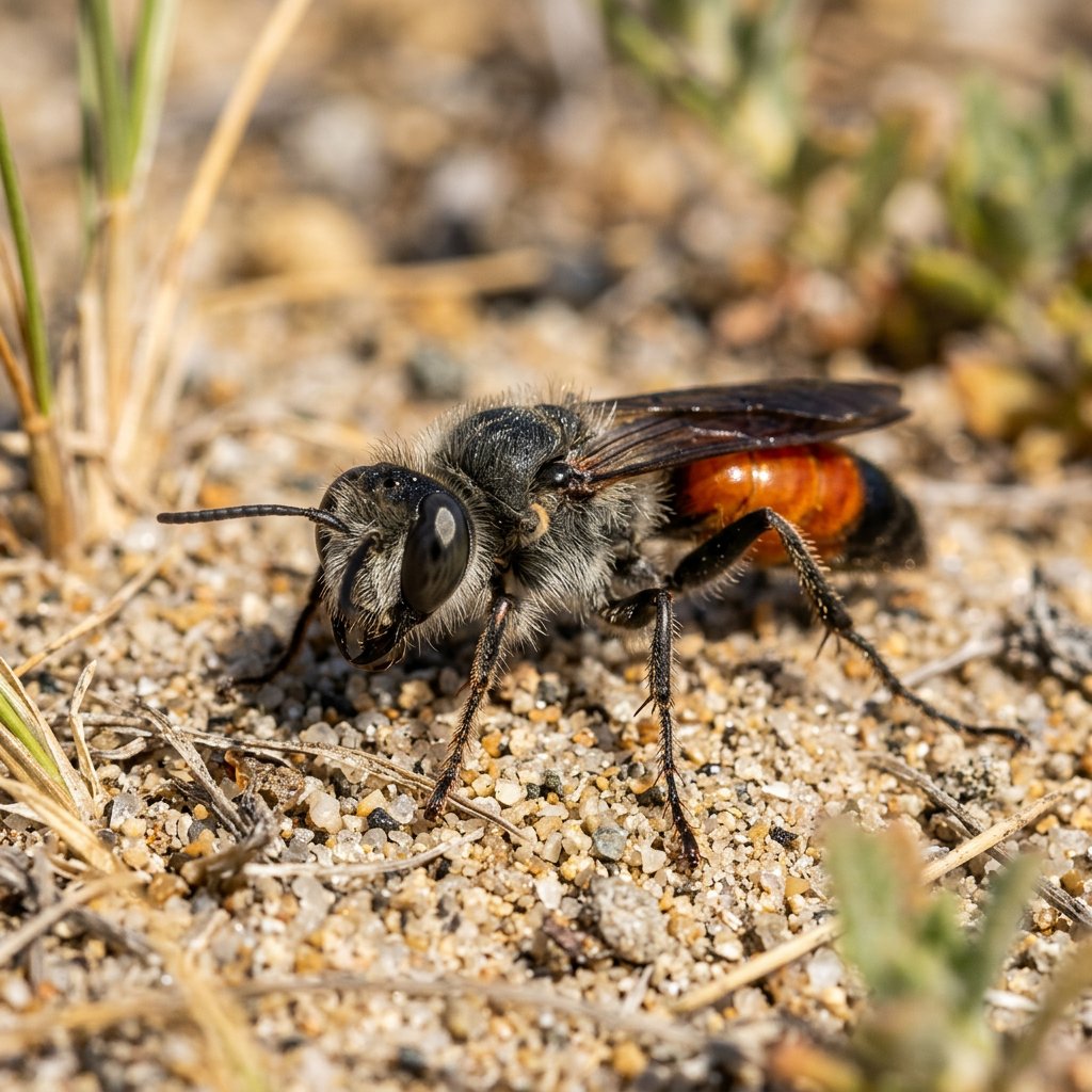 Podila Insect Podalonia Hirsuta: Facts, Identification & Habitat - Plantiary