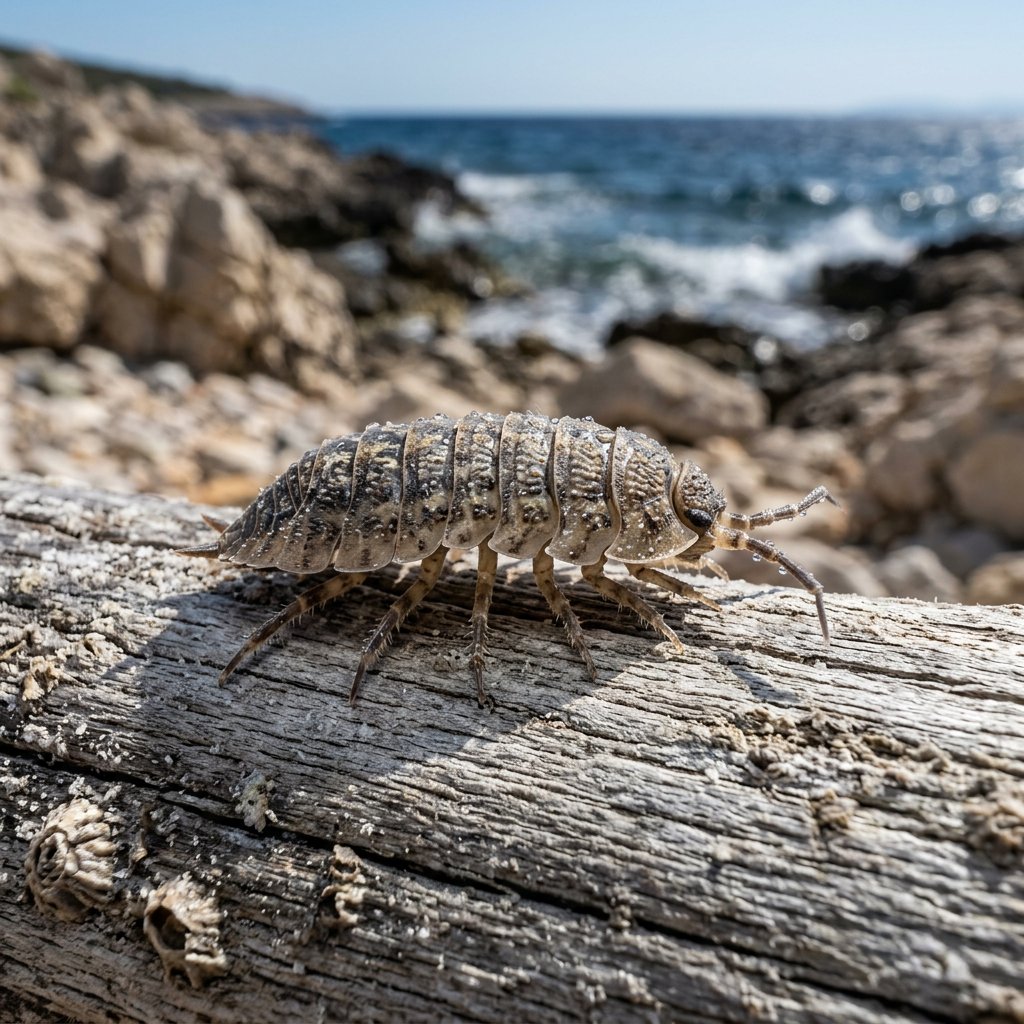 Beach Sand Insect Calloused Beach Pillbugs (Tylos) Insect Identification Guide, Habitat ...