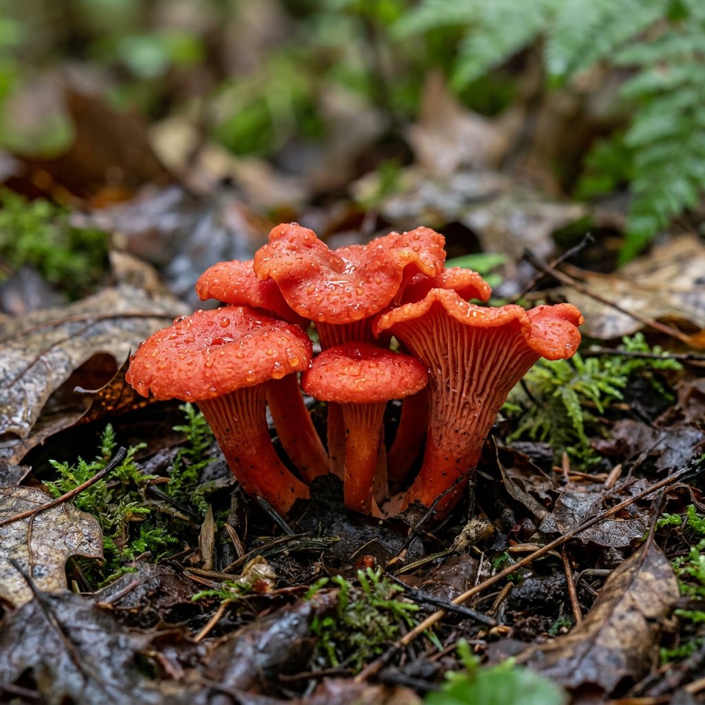 Cantharellus Cinnabarinus