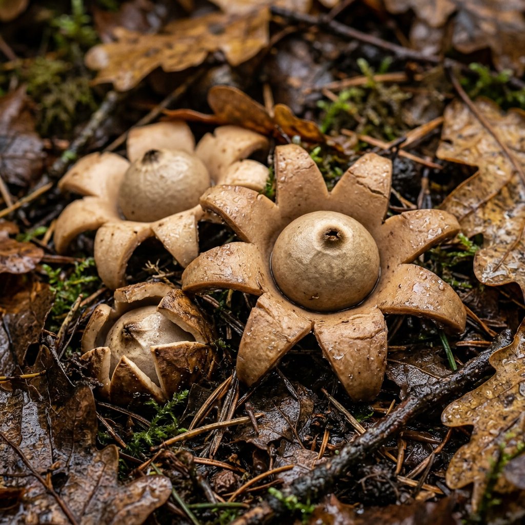 Geastrum Saccatum