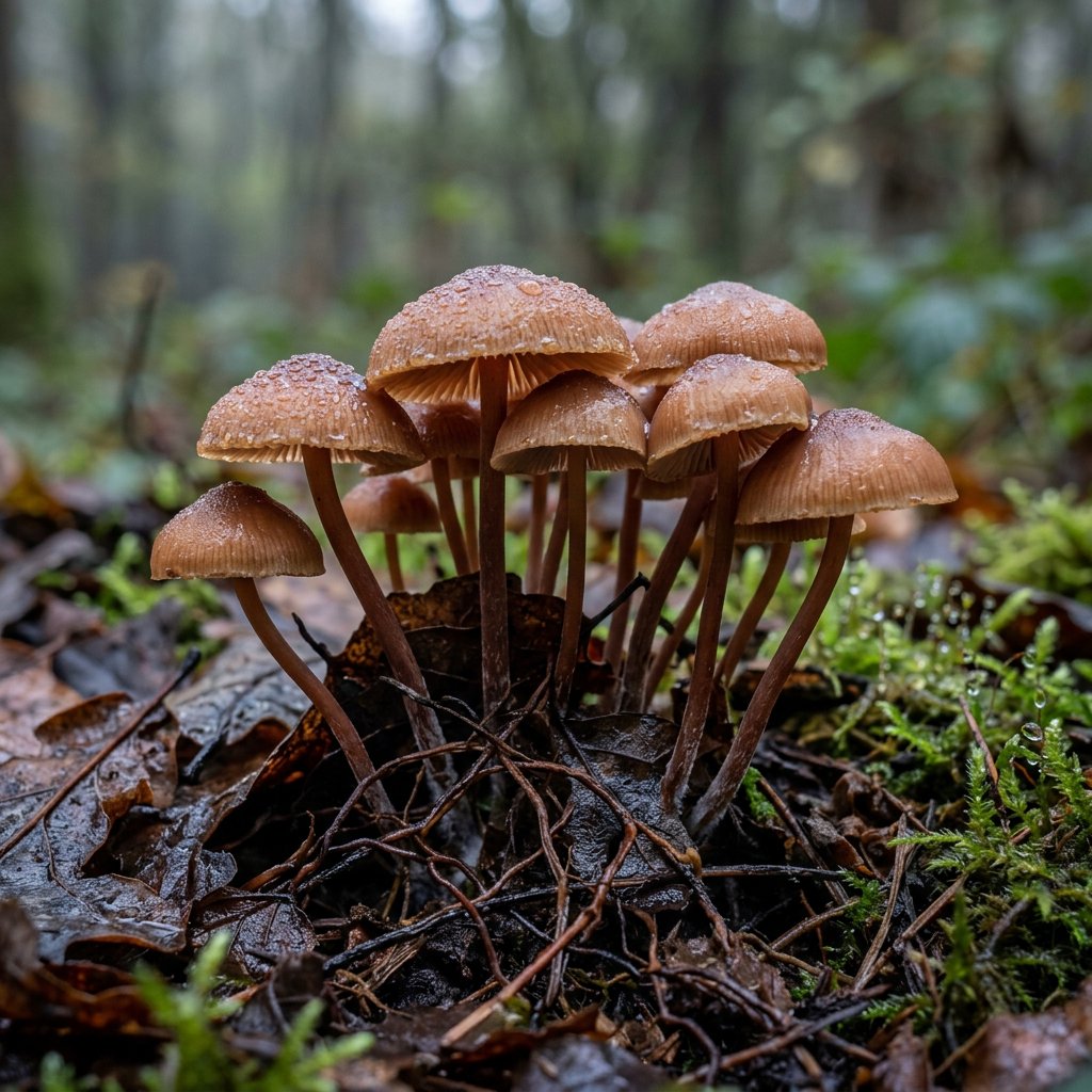 Gymnopus Brassicolens