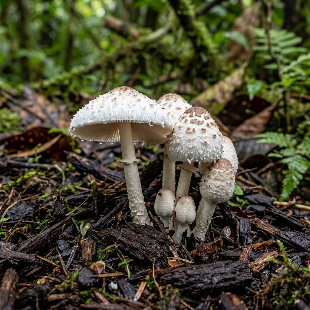 Leucocoprinus Cepistipes