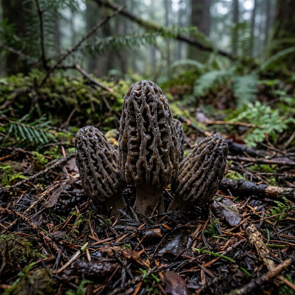 Morchella Elata