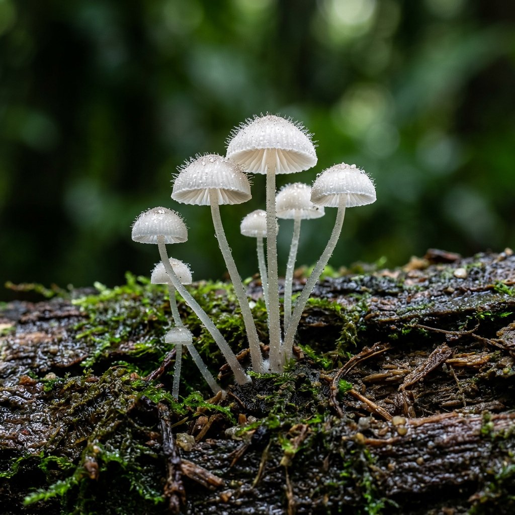 Mycena Albidocapillaris