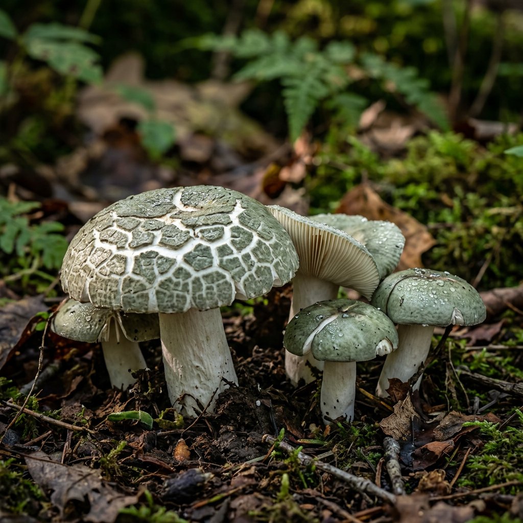 Russula Parvovirescens