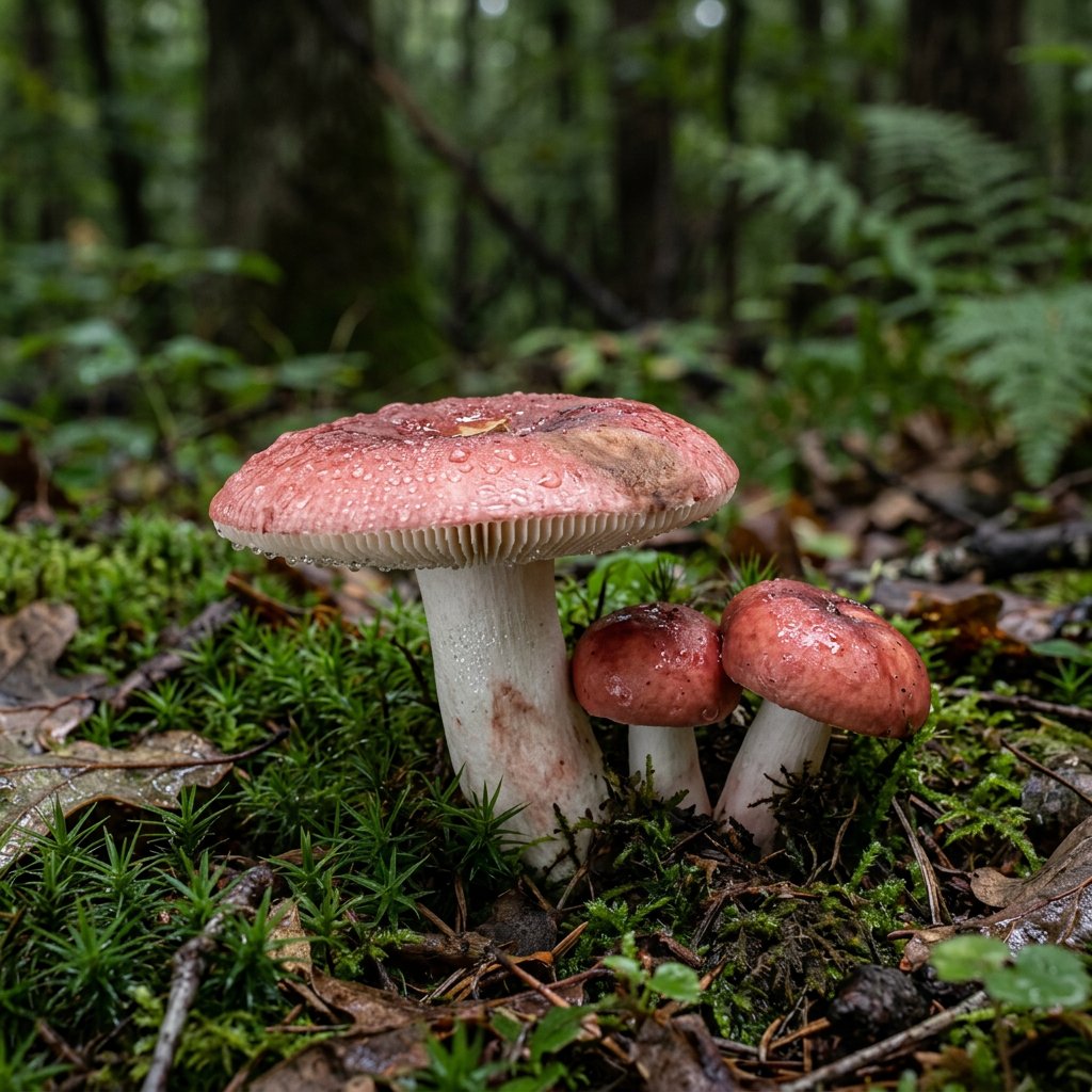 Russula Rubescens