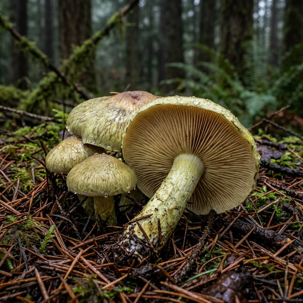 Tricholoma Viridilutescens