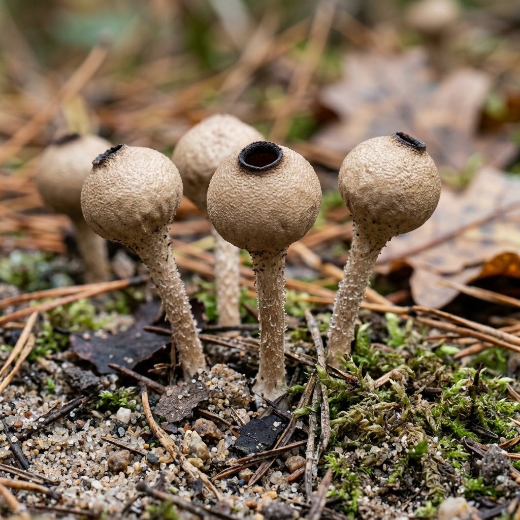 Tulostoma Melanocyclum