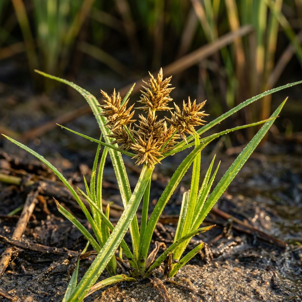 Yellow Nutsedge Cyperus Esculentus Care Guide Water Soil 