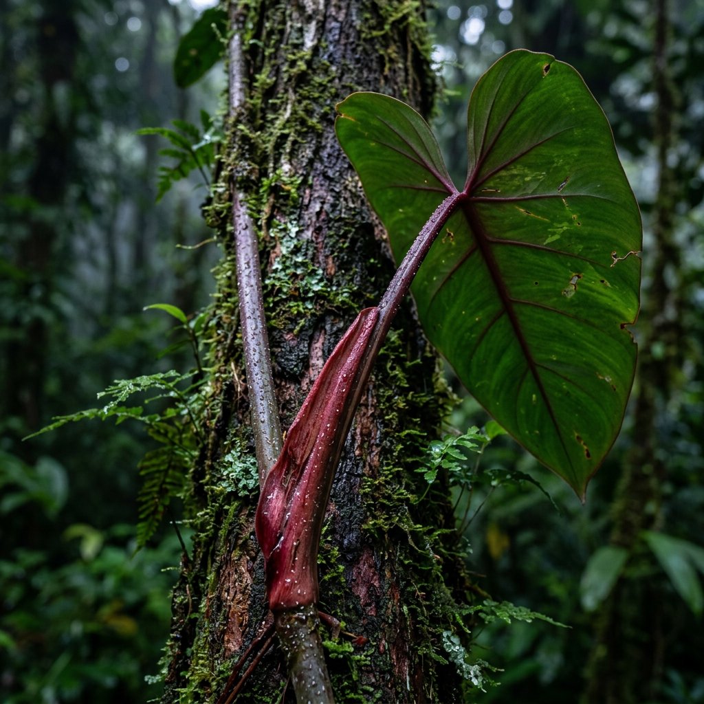 Philodendron Erubescens