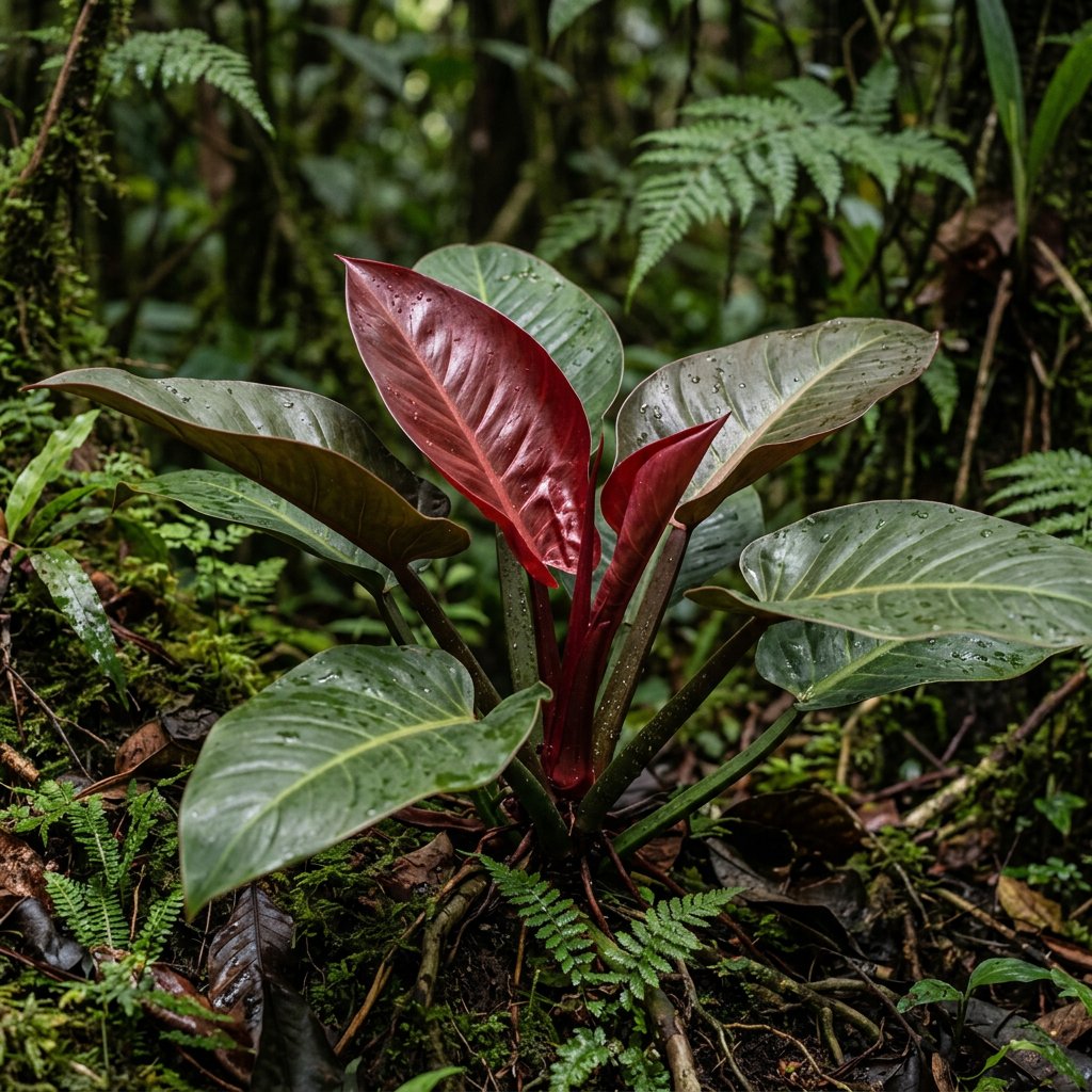 Philodendron Imperial Red