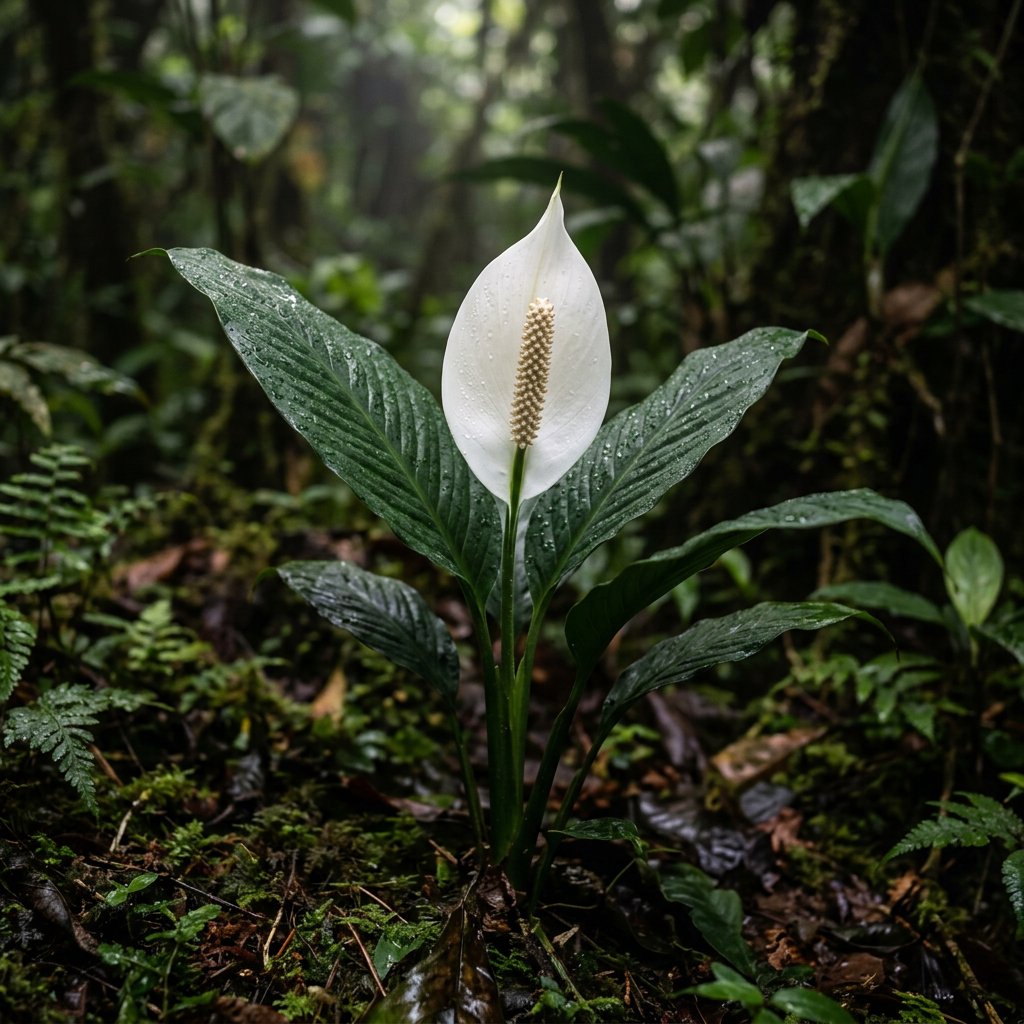 Spathiphyllum Wallisii